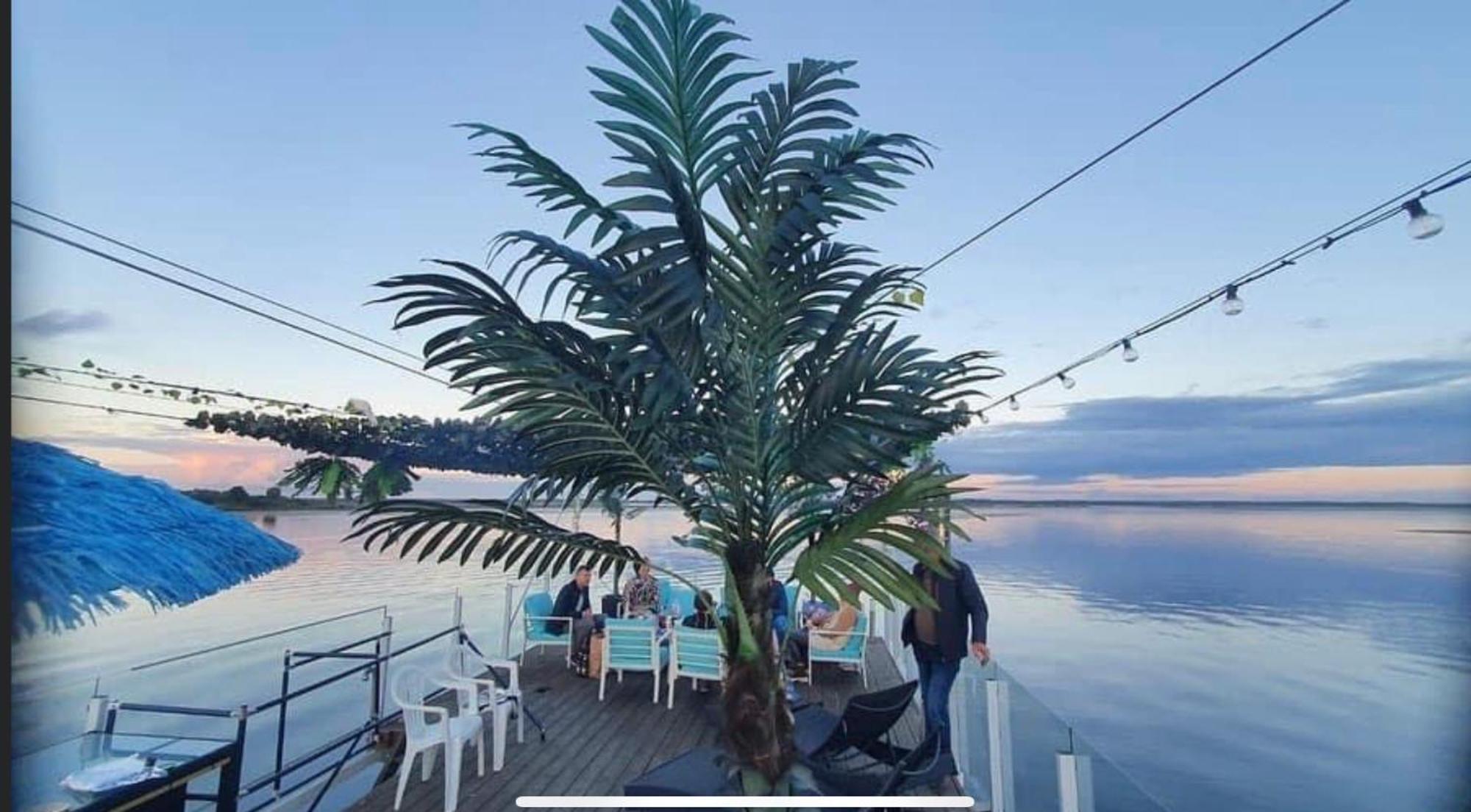Houseboat On The Water Hotel Liepaja Exterior photo